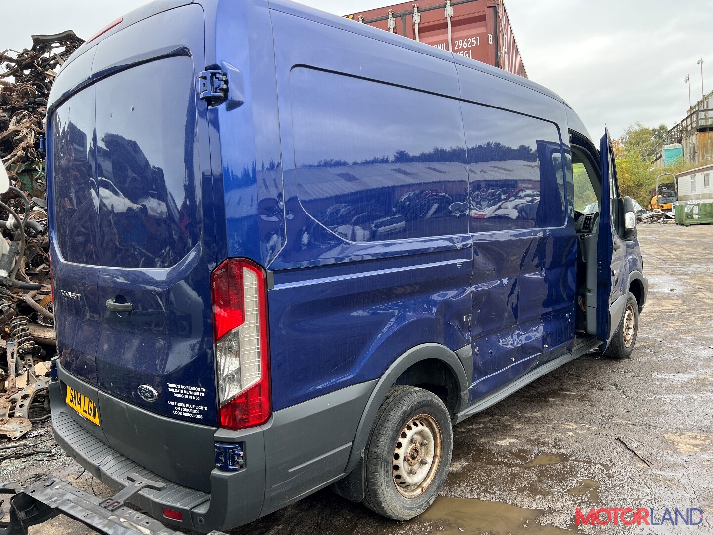 Недавно поступивший автомобиль Ford Transit 2014- - разборочный номер x4371