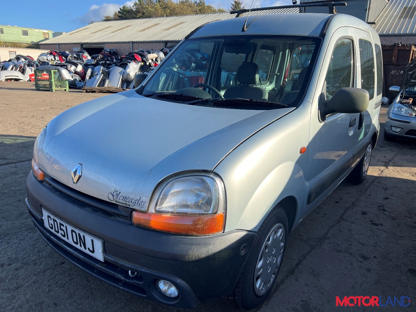 Недавно поступивший автомобиль Renault Kangoo 1998-2008 - разборочный номер  x4385