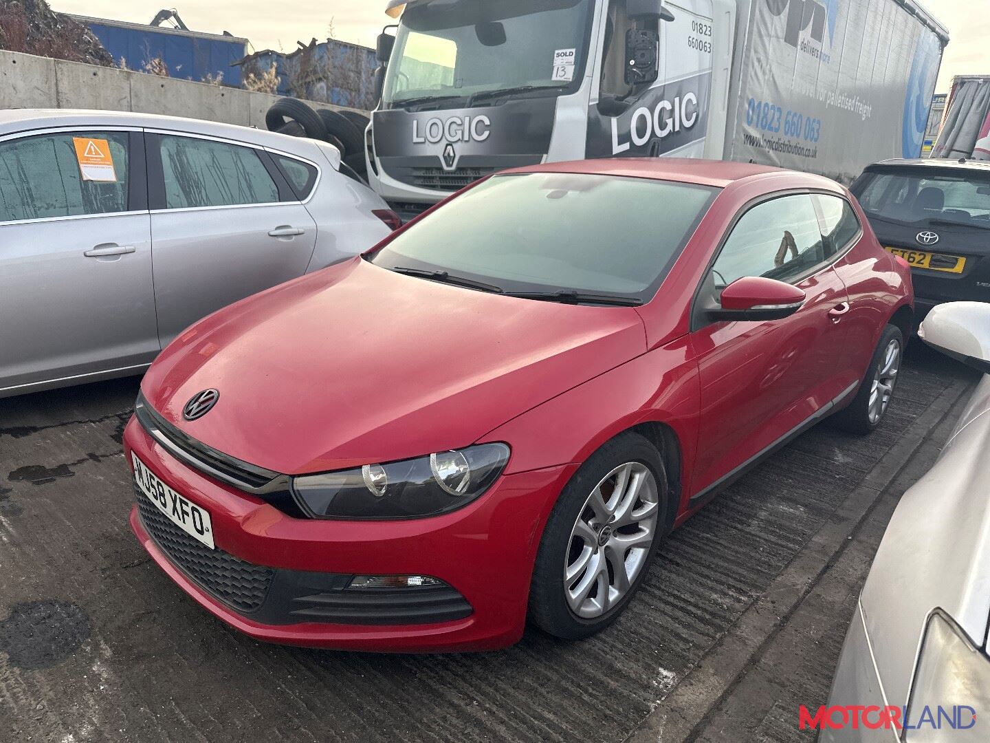 Недавно поступивший автомобиль Volkswagen Scirocco 2008- - разборочный  номер t36980