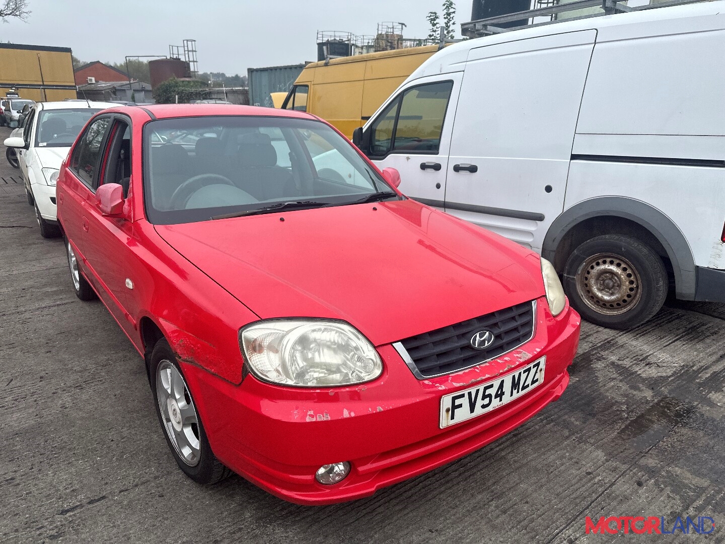 Недавно поступивший автомобиль Hyundai Accent 2000-2006 - разборочный номер  t38689