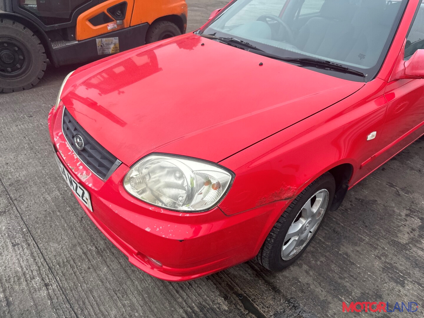 Недавно поступивший автомобиль Hyundai Accent 2000-2006 - разборочный номер  t38689