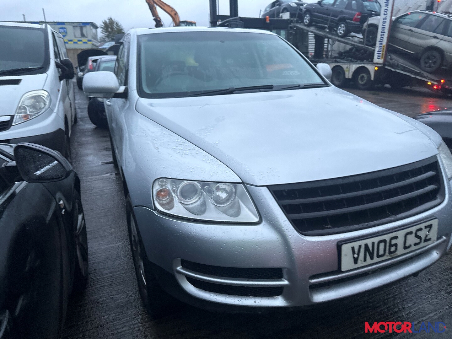 Недавно поступивший автомобиль Volkswagen Touareg 2002-2007 - разборочный  номер t37154