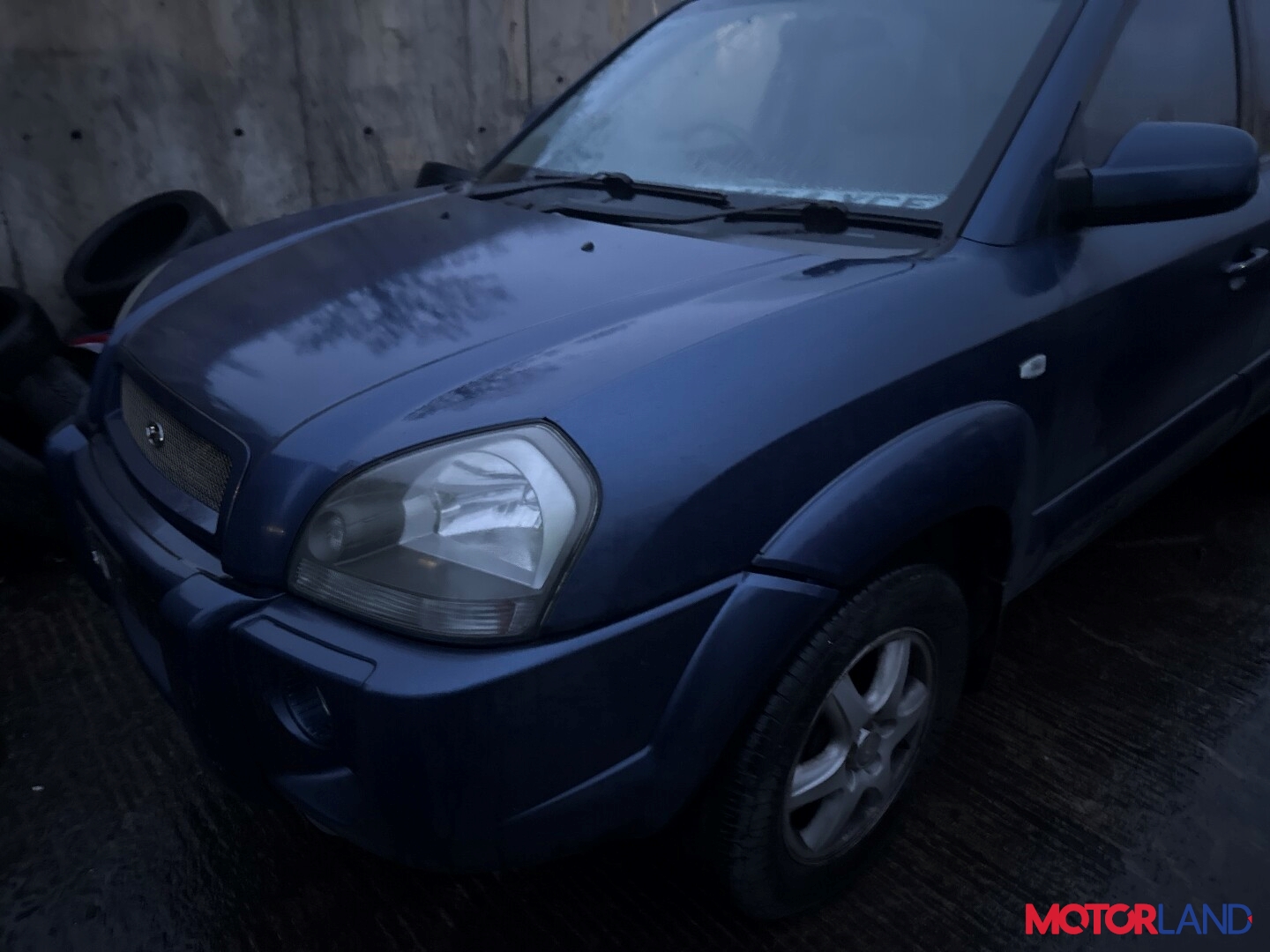 Недавно поступивший автомобиль Hyundai Tucson 1 2004-2009 - разборочный  номер t37365