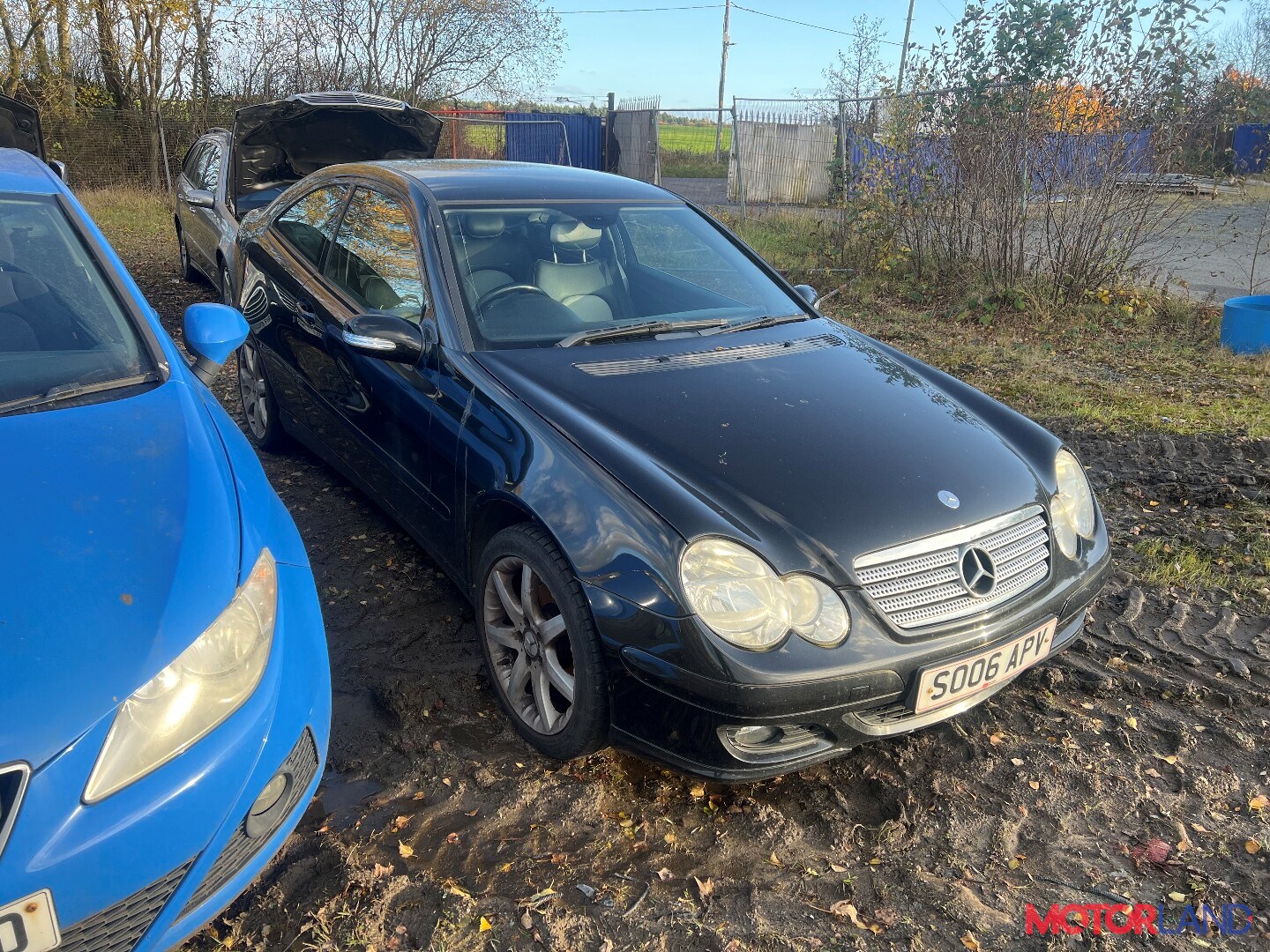 Недавно поступивший автомобиль Mercedes C W203 2000-2007 - разборочный  номер x4441