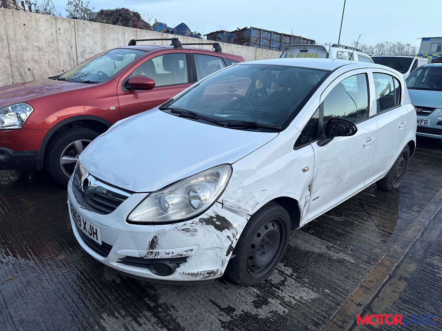 Недавно поступивший автомобиль Opel Corsa D 2006-2011 - разборочный номер  t37276