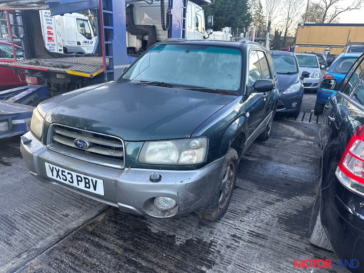 Недавно поступивший автомобиль Subaru Forester (S11) 2002-2007 -  разборочный номер t38674