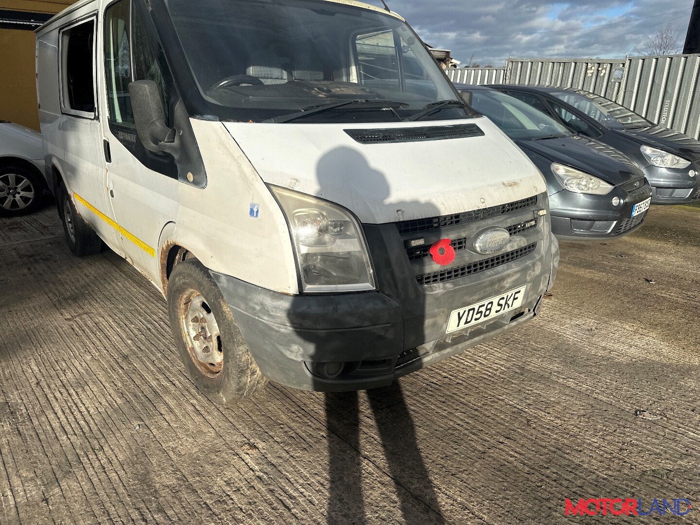 Недавно поступивший автомобиль Ford Transit 2006-2014 - разборочный номер  t37540