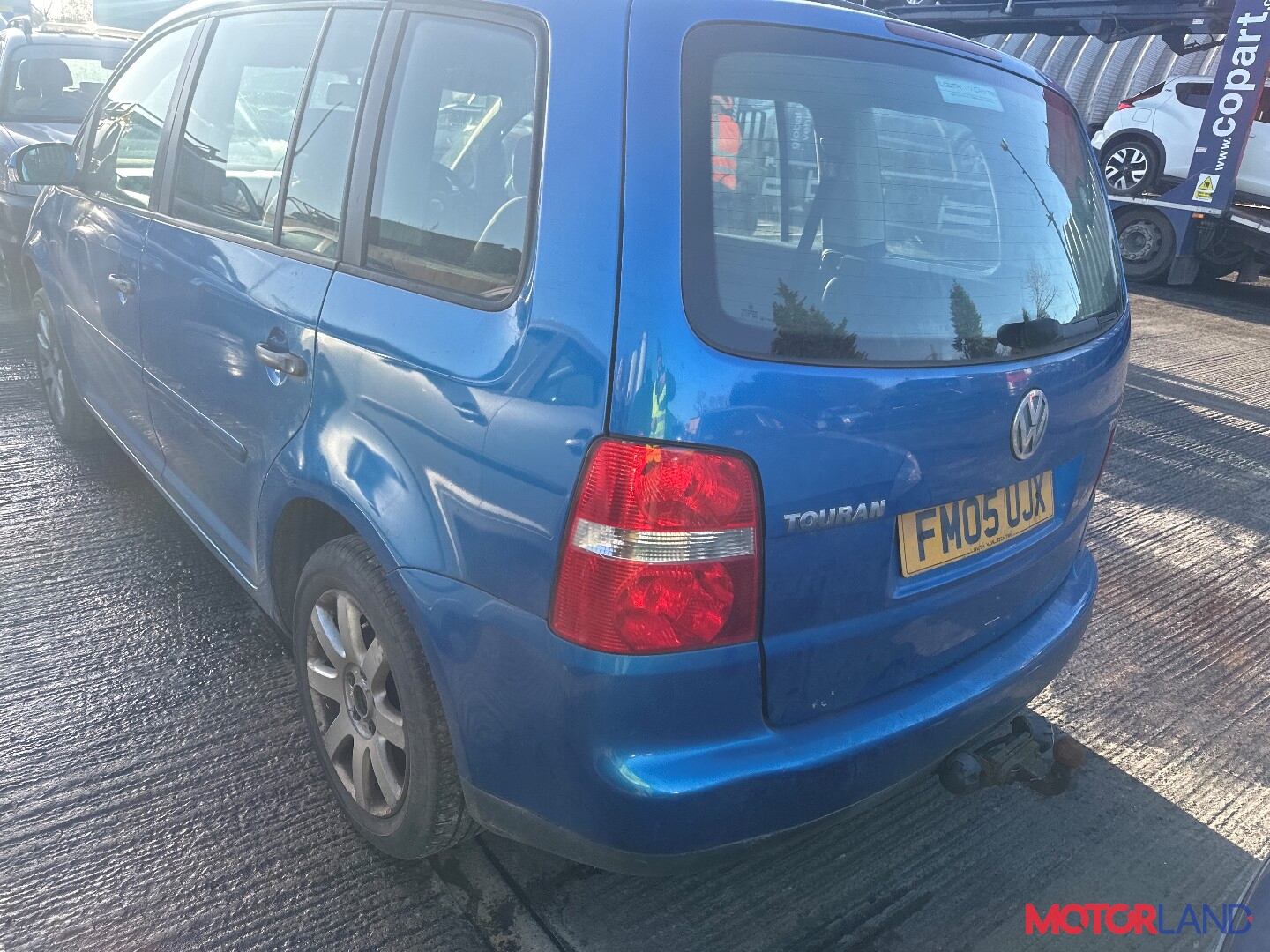 Недавно поступивший автомобиль Volkswagen Touran 2003-2006 - разборочный  номер t37819