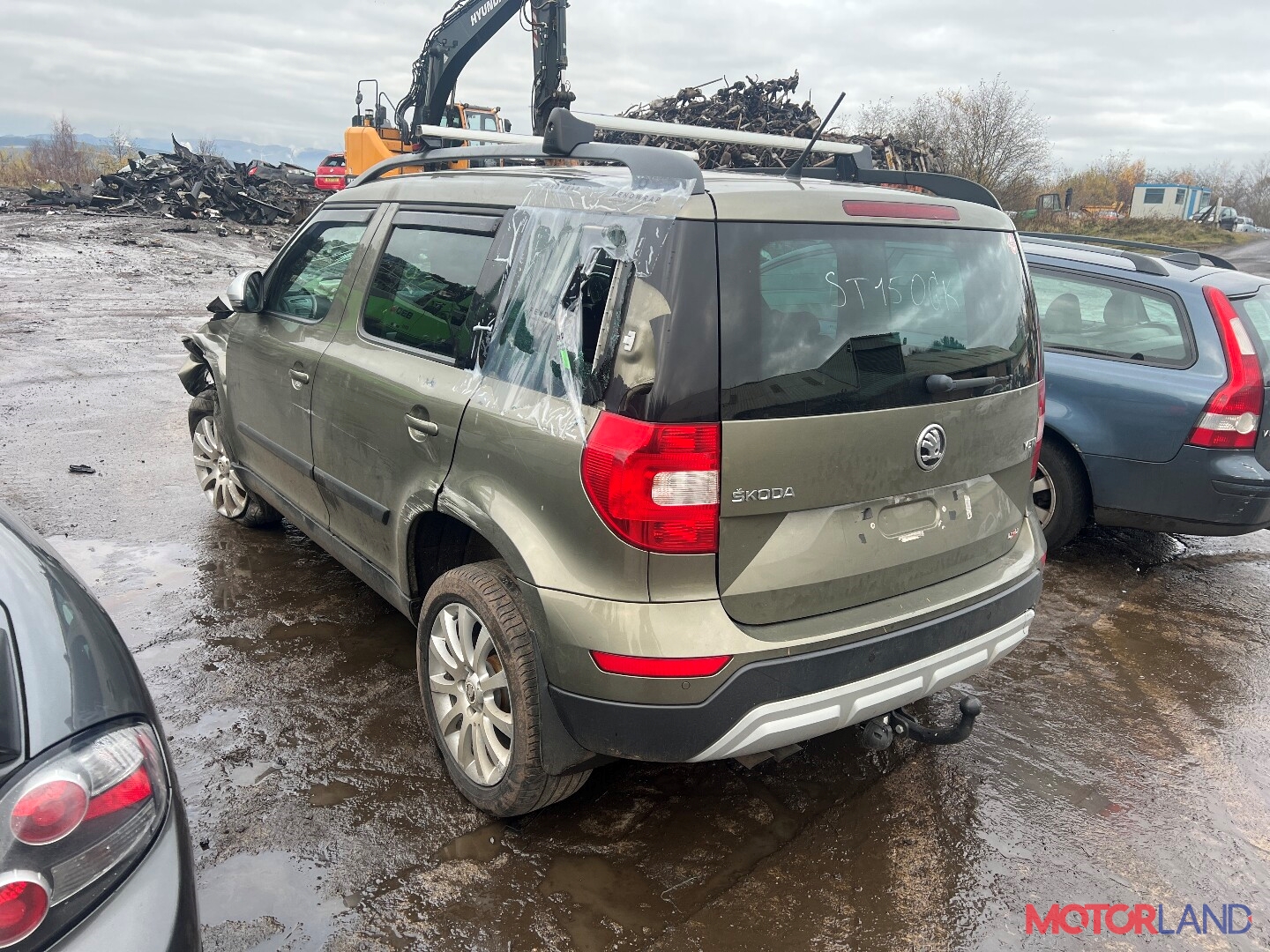 Недавно поступивший автомобиль Skoda Yeti 2013-2018 - разборочный номер  x4480