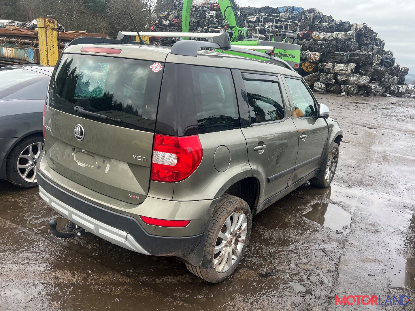 Недавно поступивший автомобиль Skoda Yeti 2013-2018 - разборочный номер  x4480