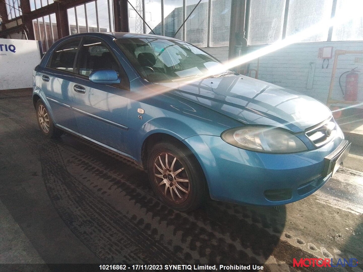 Недавно поступивший автомобиль Daewoo Lacetti - разборочный номер t37843