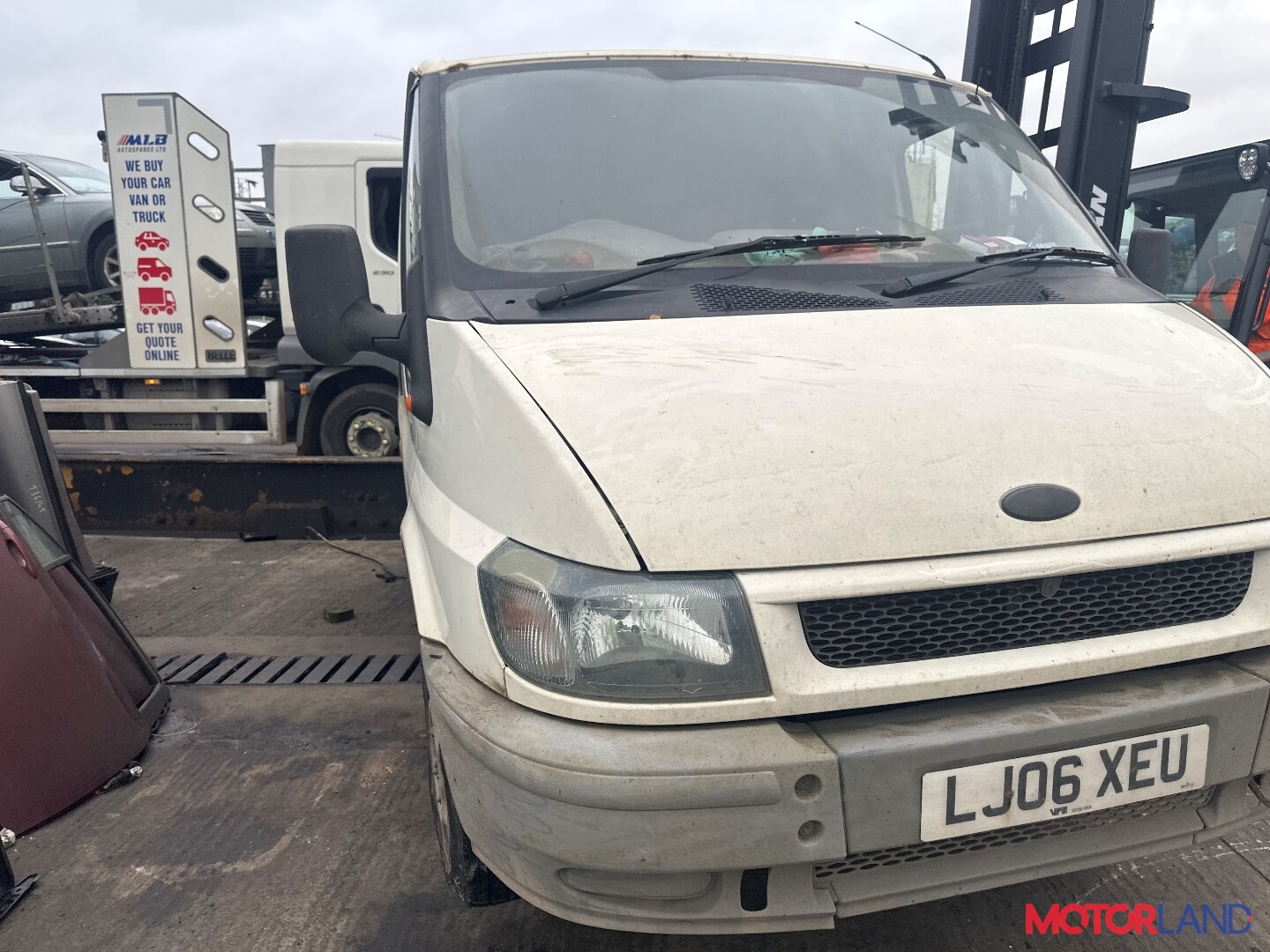 Недавно поступивший автомобиль Ford Transit 2000-2006 - разборочный номер  t37849