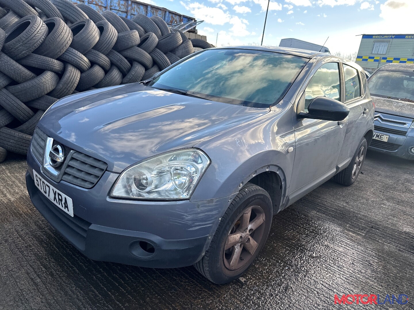 Недавно поступивший автомобиль Nissan Qashqai 2006-2013 - разборочный номер  t37858