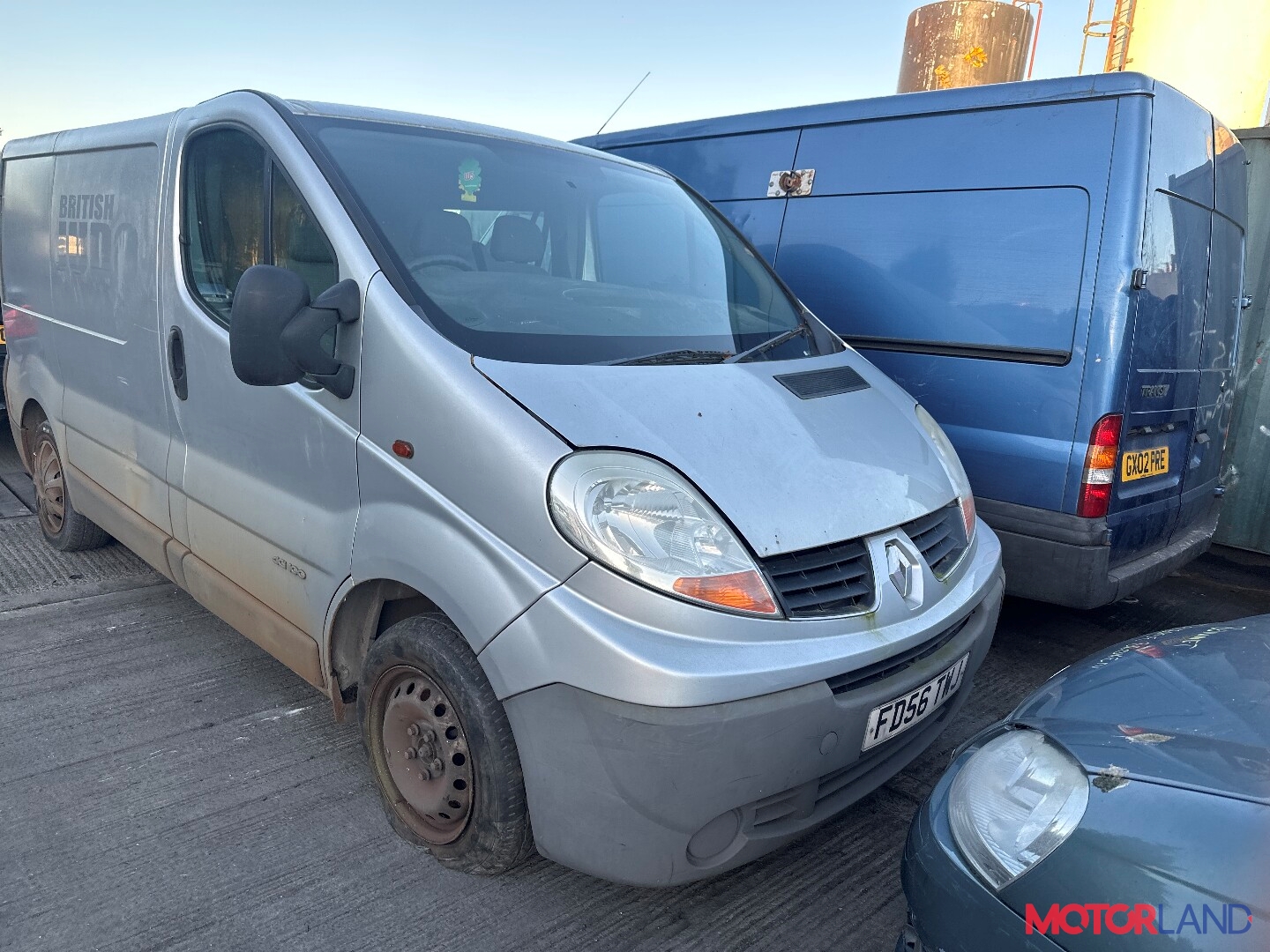 Недавно поступивший автомобиль Renault Trafic 2001-2014 - разборочный номер  t37841