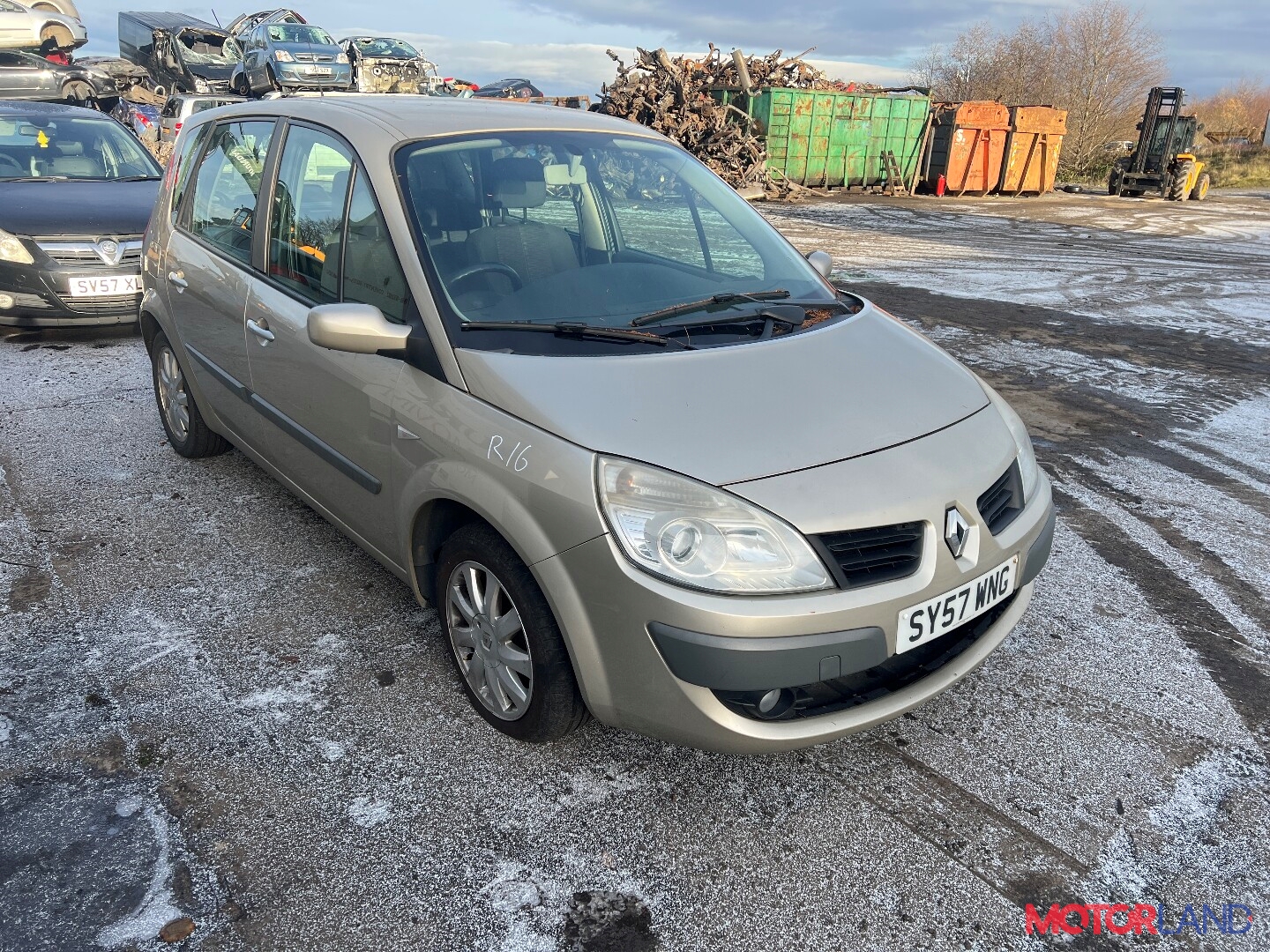 Недавно поступивший автомобиль Renault Scenic 2003-2009 - разборочный номер  x4536