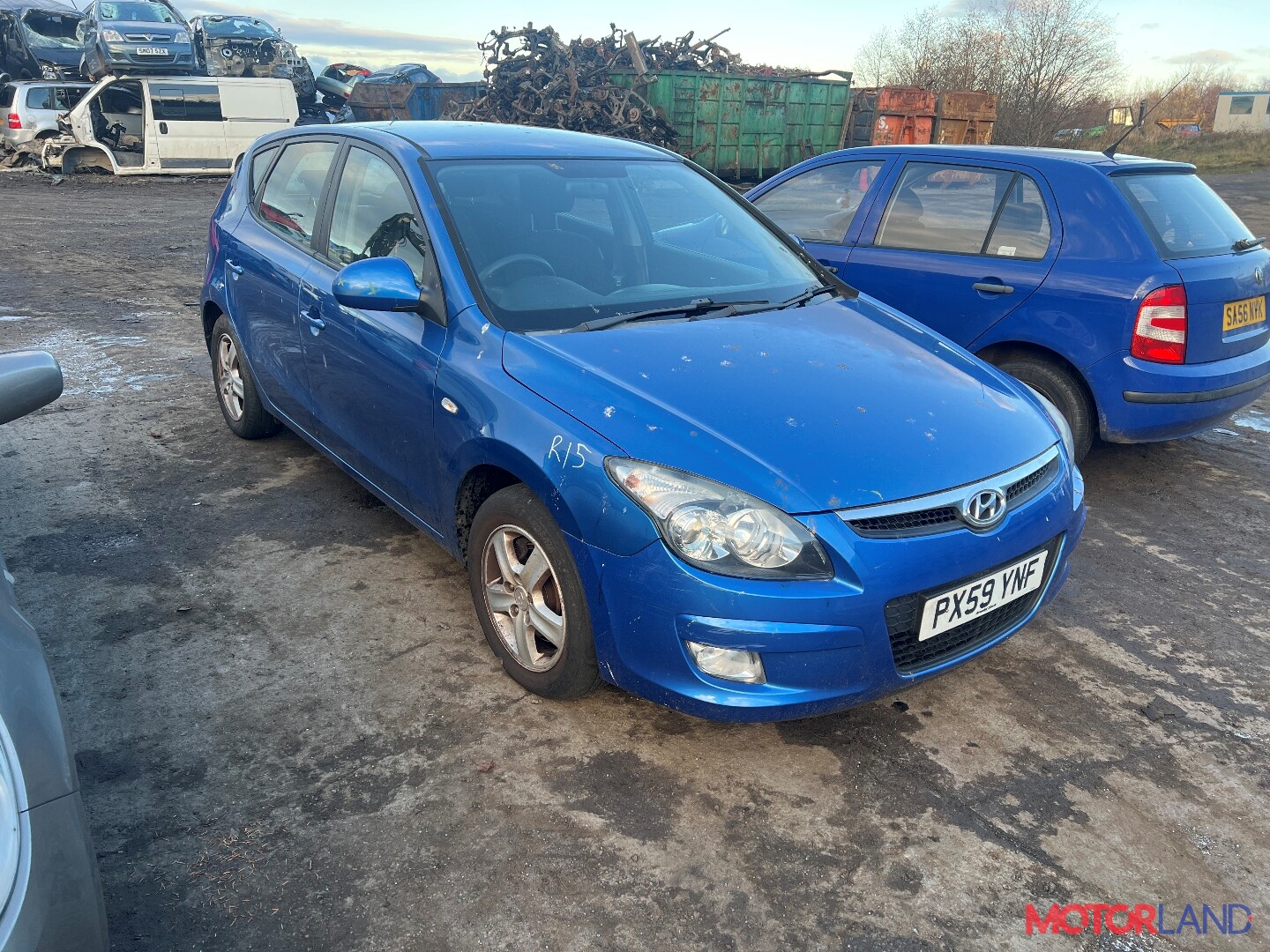 Недавно поступивший автомобиль Hyundai i30 2007-2012 - разборочный номер  x4535