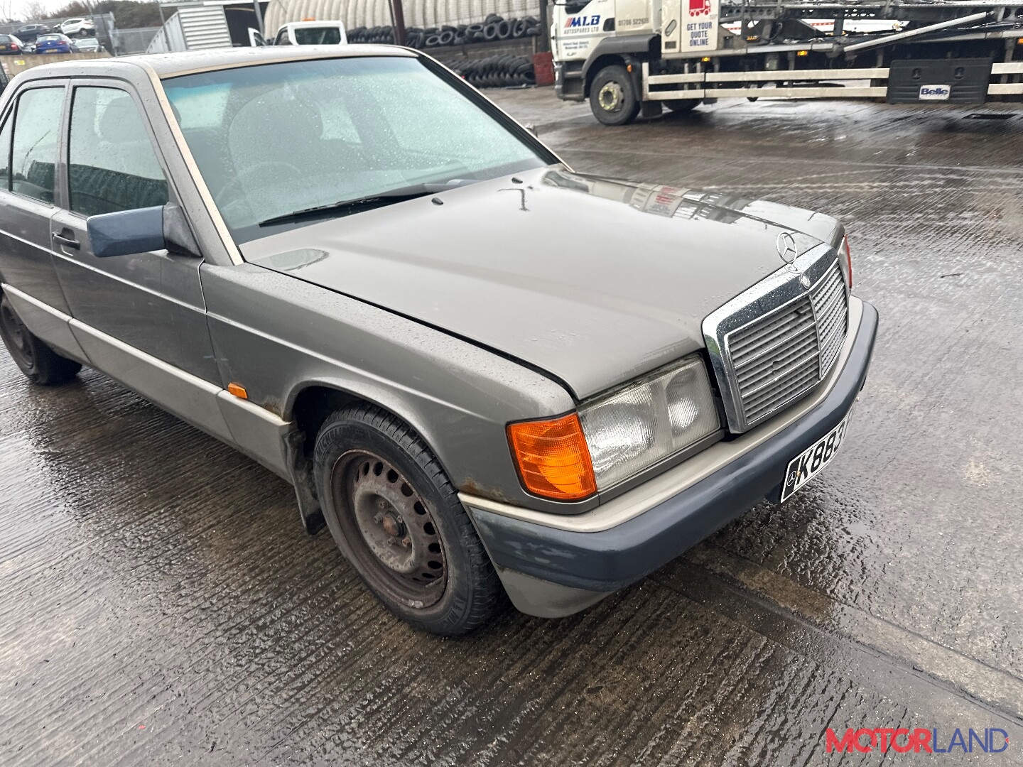 Недавно поступивший автомобиль Mercedes 190 W201 - разборочный номер t38221