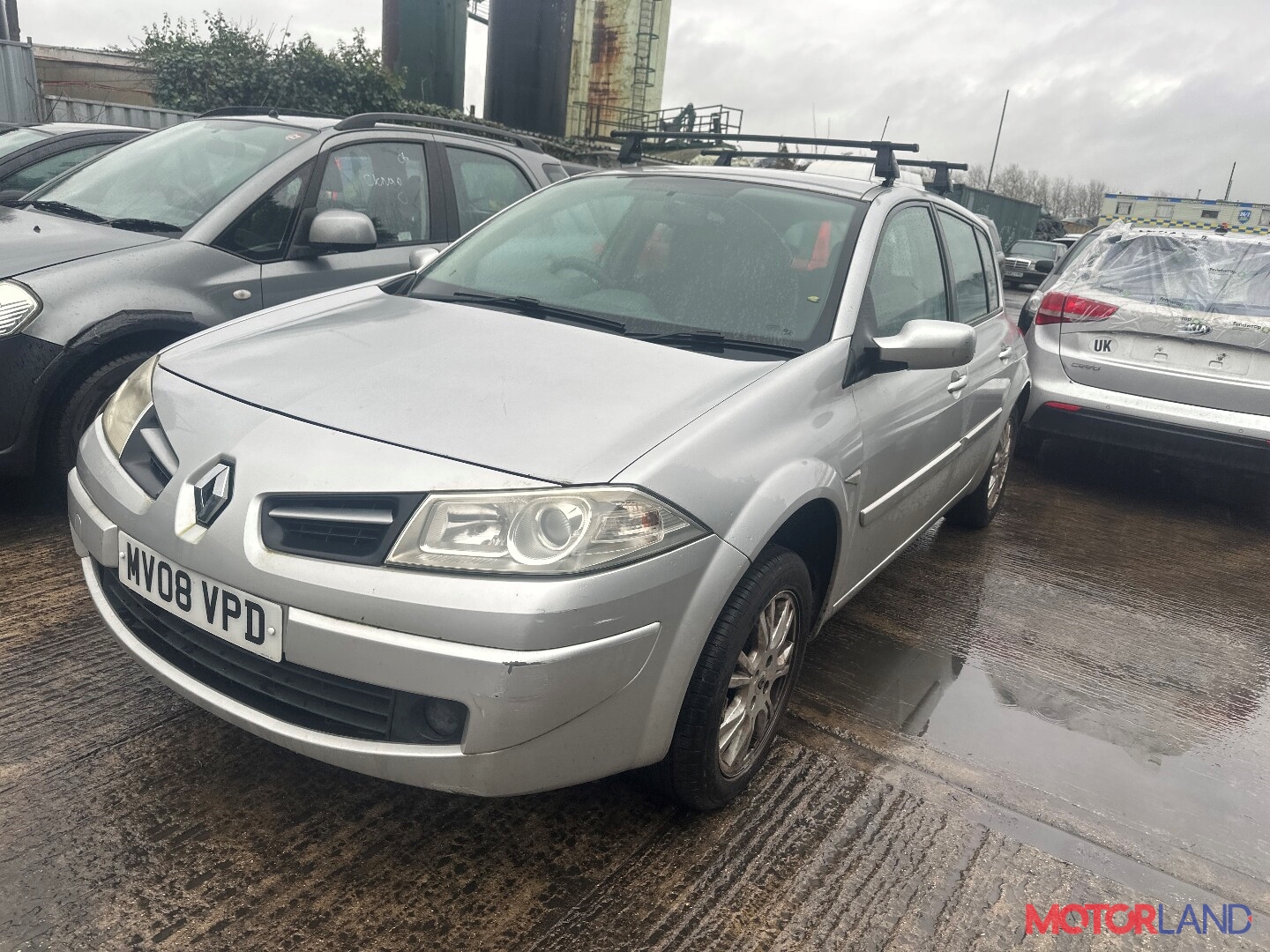 Недавно поступивший автомобиль Renault Megane 2 2002-2009 - разборочный  номер t38085