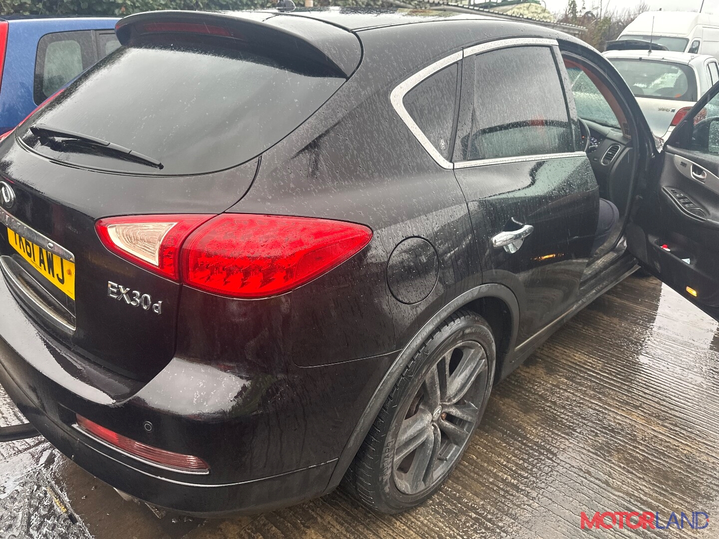 Недавно поступивший автомобиль Infiniti EX35 - разборочный номер t38219