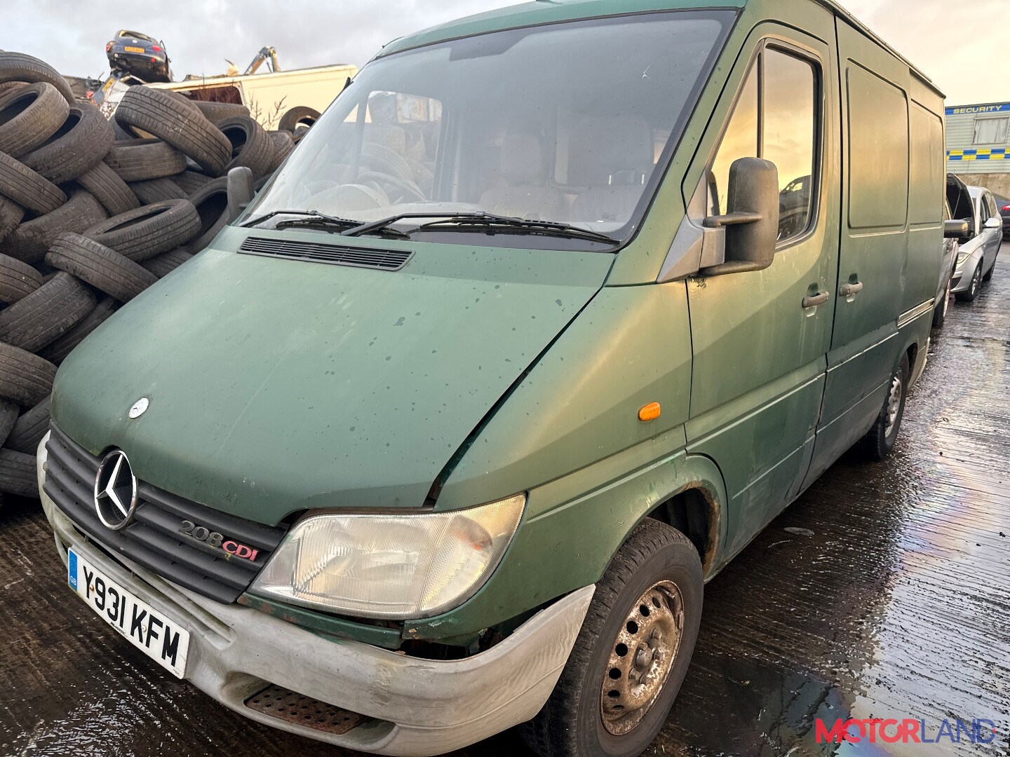 Недавно поступивший автомобиль Mercedes Sprinter 1996-2006 - разборочный  номер t38167