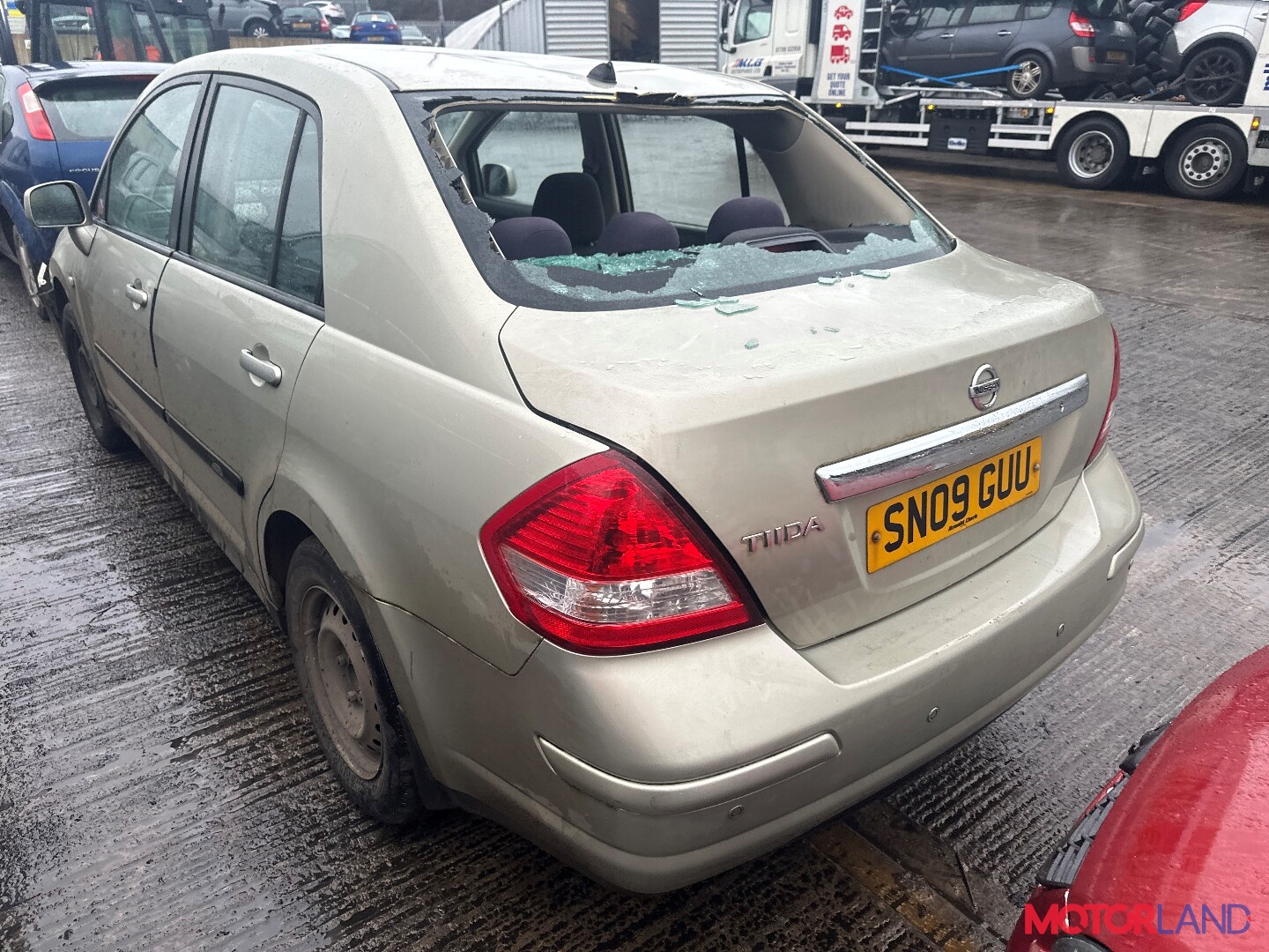 Недавно поступивший автомобиль Nissan Tiida 2004-2010 - разборочный номер  t38158