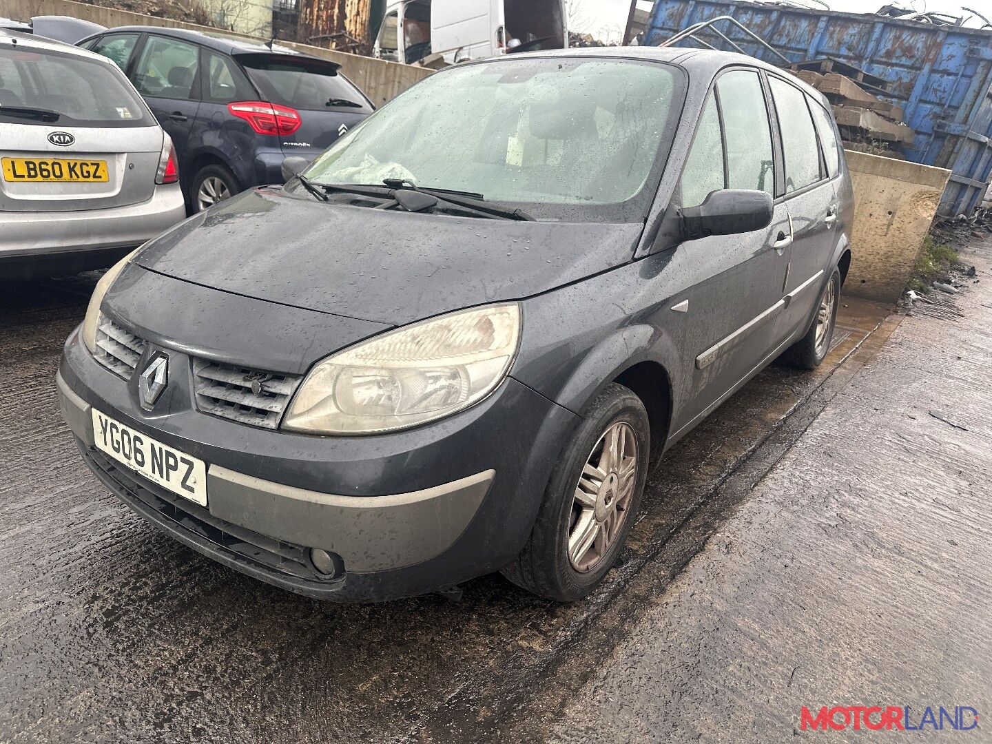 Недавно поступивший автомобиль Renault Scenic 2003-2009 - разборочный номер  t38164