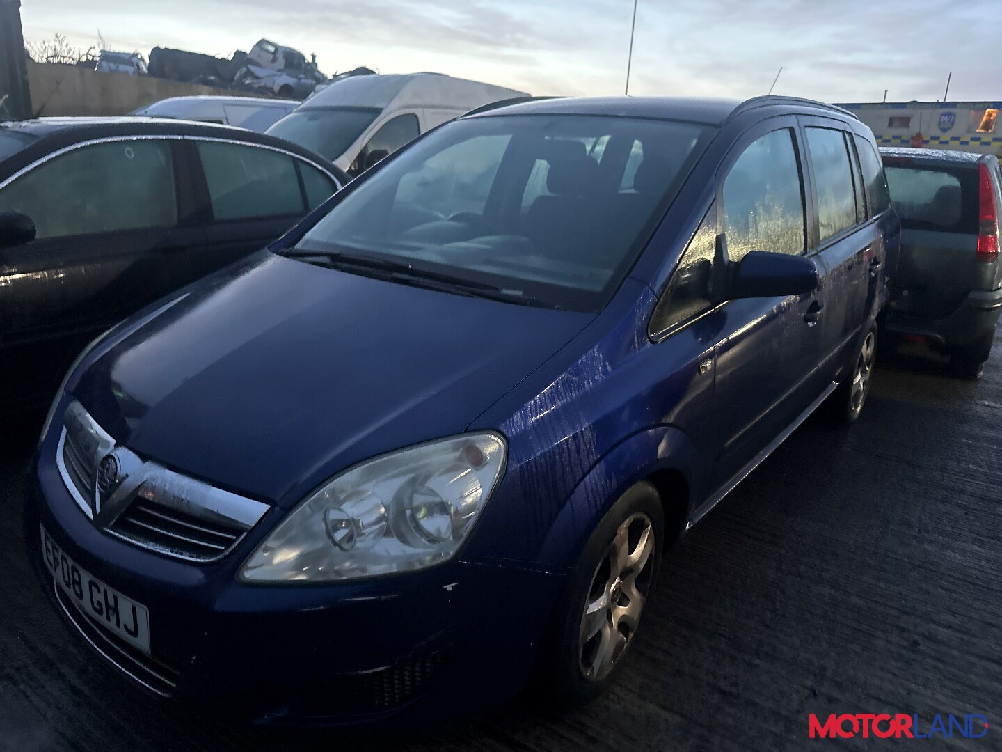 Недавно поступивший автомобиль Opel Zafira B 2005-2012 - разборочный номер  t38179