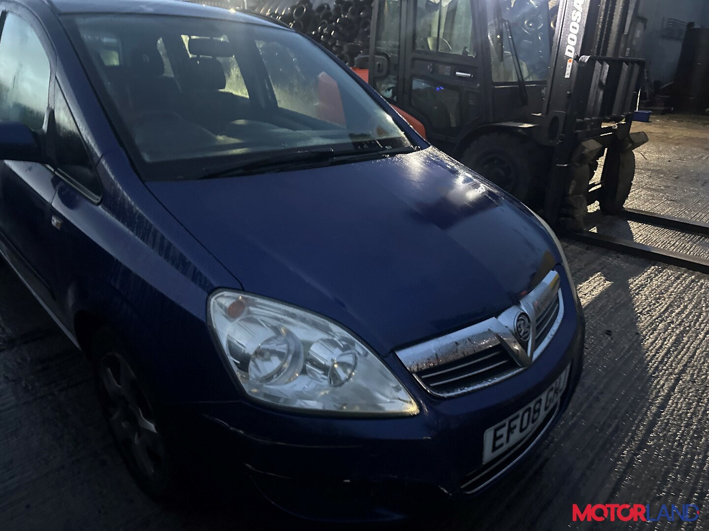 Недавно поступивший автомобиль Opel Zafira B 2005-2012 - разборочный номер  t38179