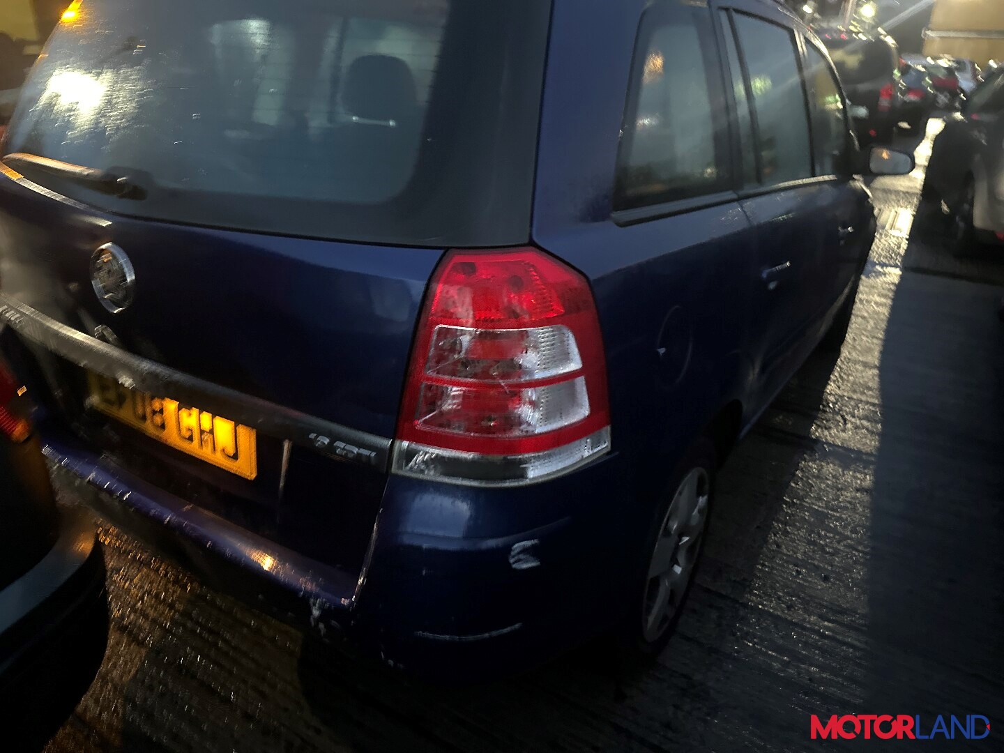 Недавно поступивший автомобиль Opel Zafira B 2005-2012 - разборочный номер  t38179