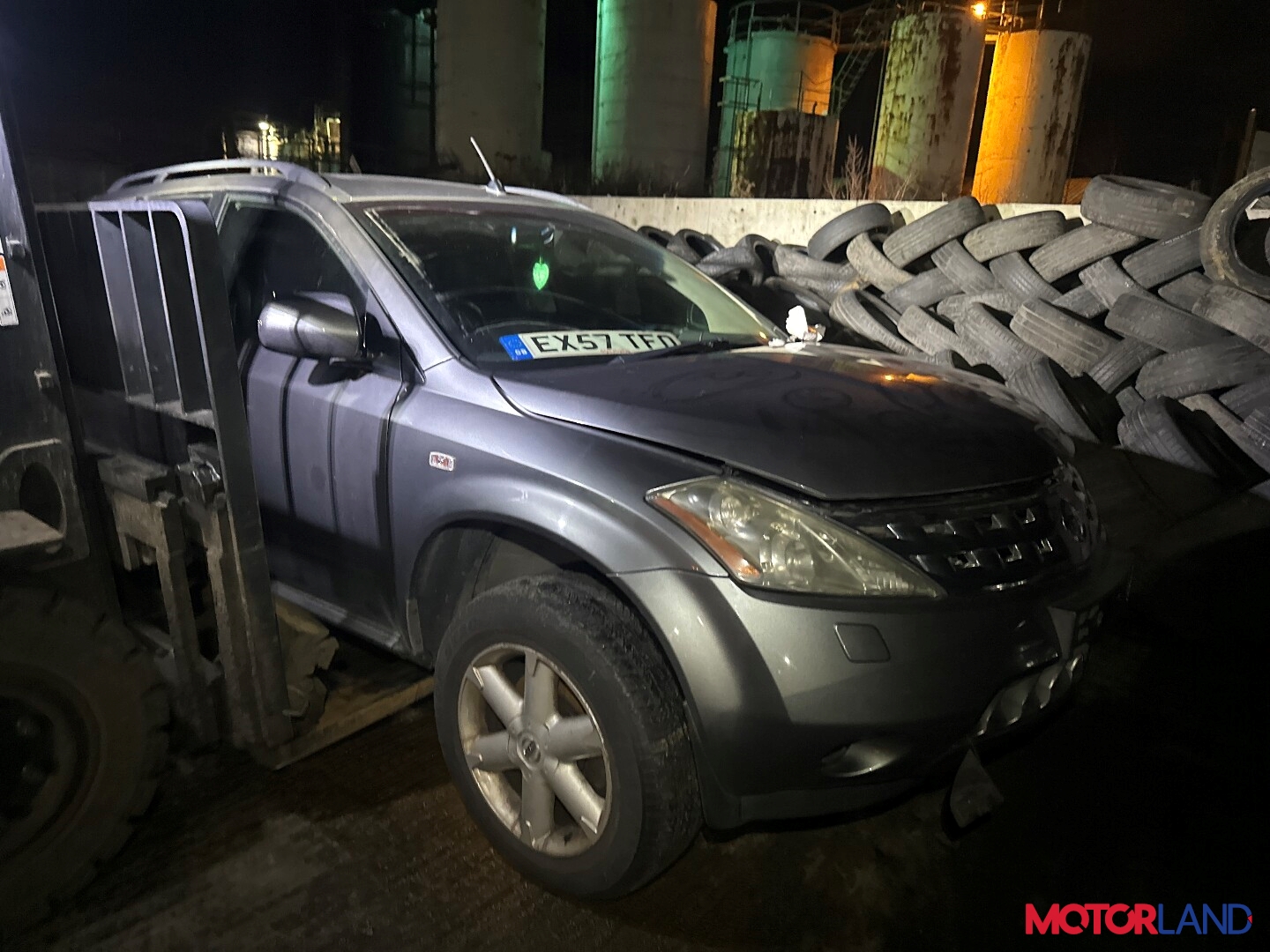 Недавно поступивший автомобиль Nissan Murano 2002-2008 - разборочный номер  t38500