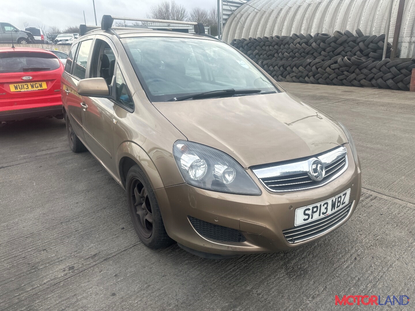 Недавно поступивший автомобиль Opel Zafira B 2005-2012 - разборочный номер  t38437