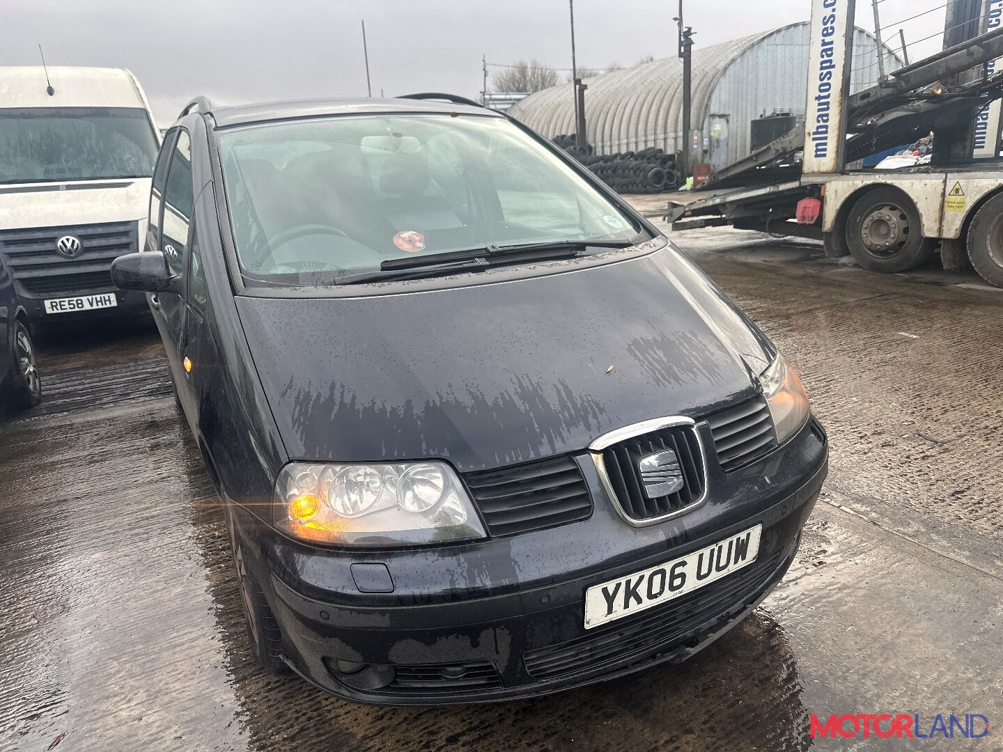 Недавно поступивший автомобиль Seat Alhambra 2000-2010 - разборочный номер  t38700