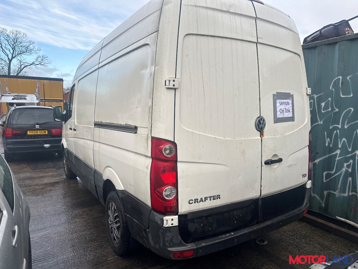 Недавно поступивший автомобиль Volkswagen Crafter 2006-2016 - разборочный  номер t38687