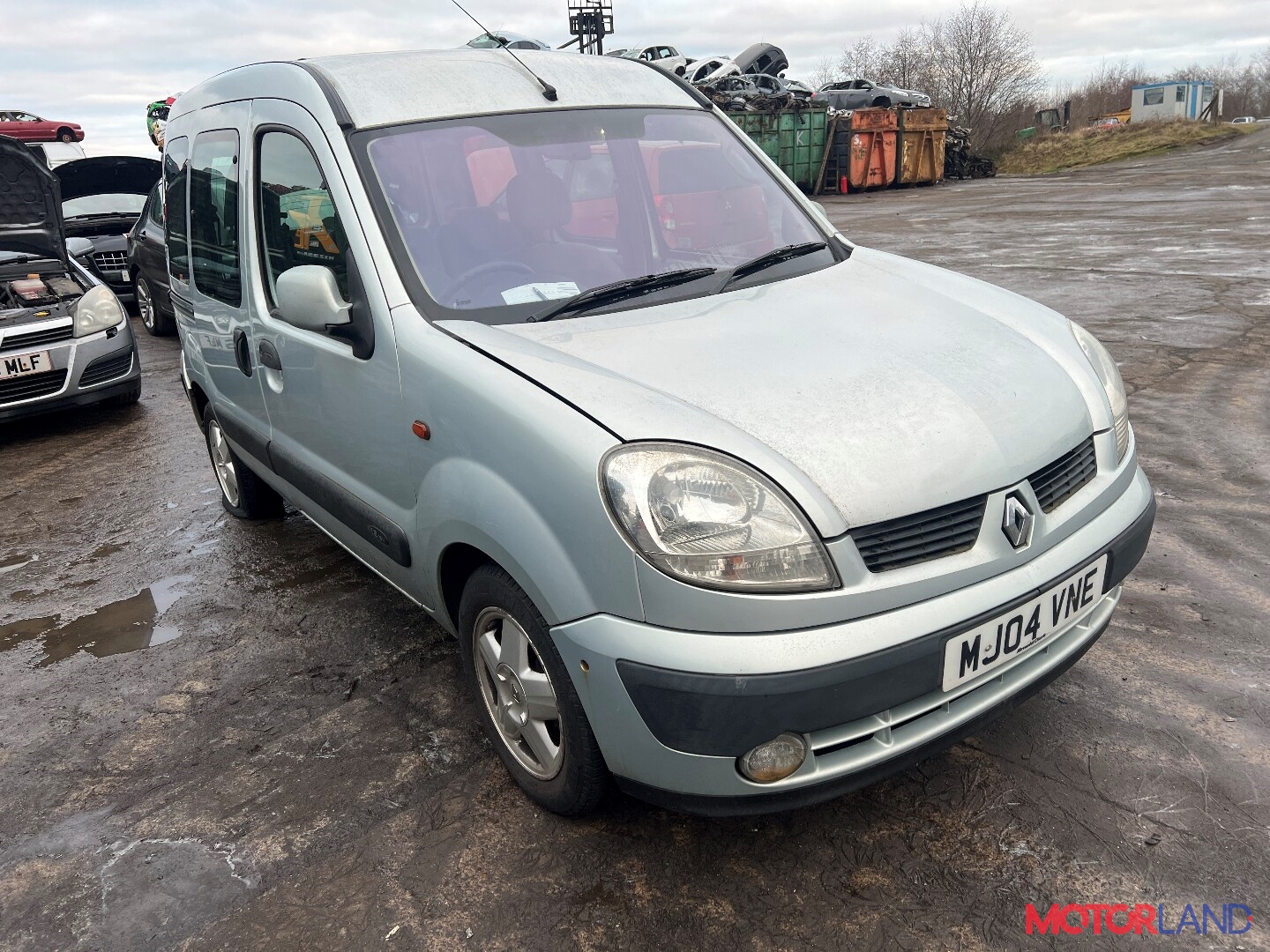 Недавно поступивший автомобиль Renault Kangoo 1998-2008 - разборочный номер  x4662