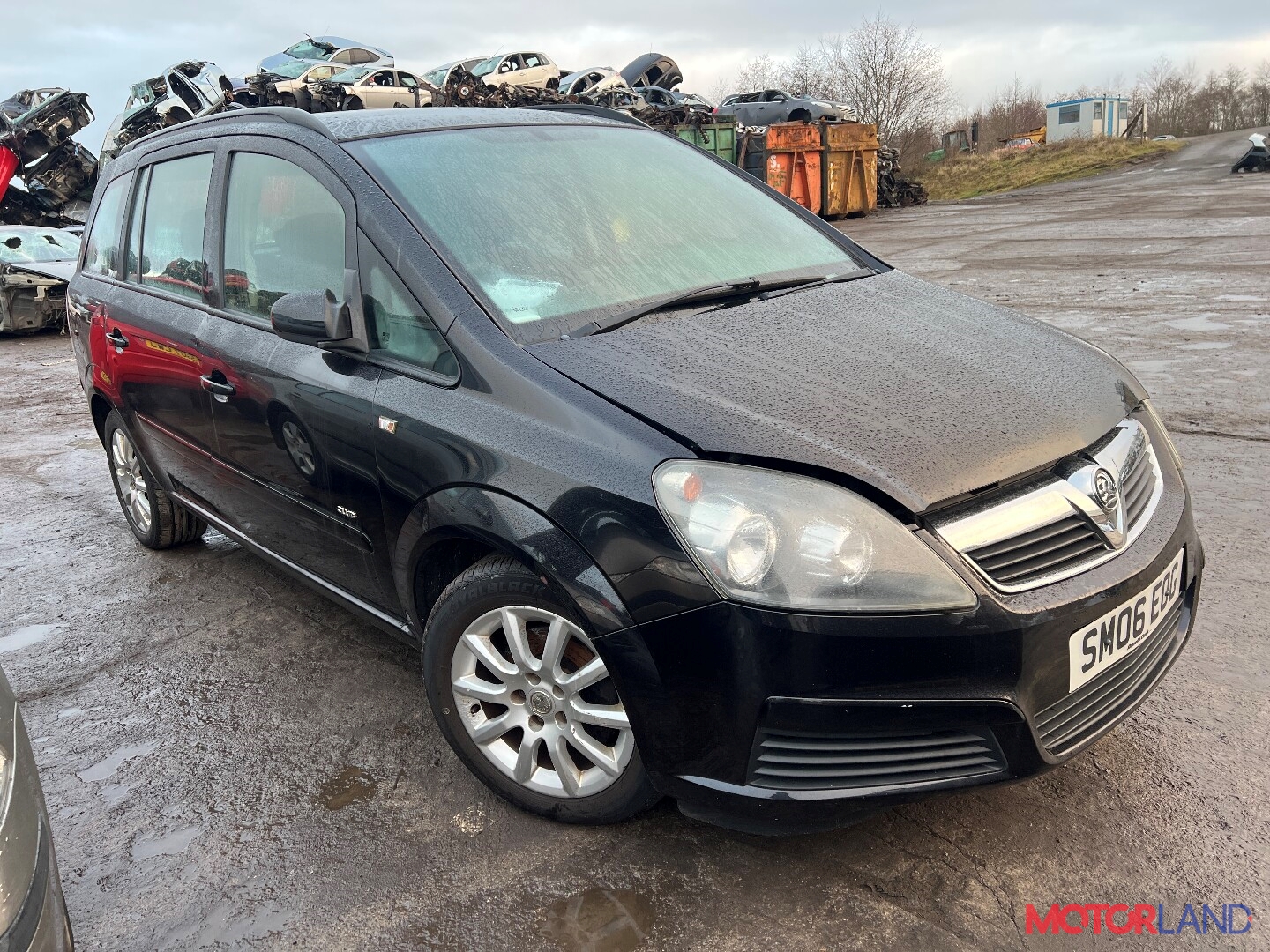 Недавно поступивший автомобиль Opel Zafira B 2005-2012 - разборочный номер  x4660