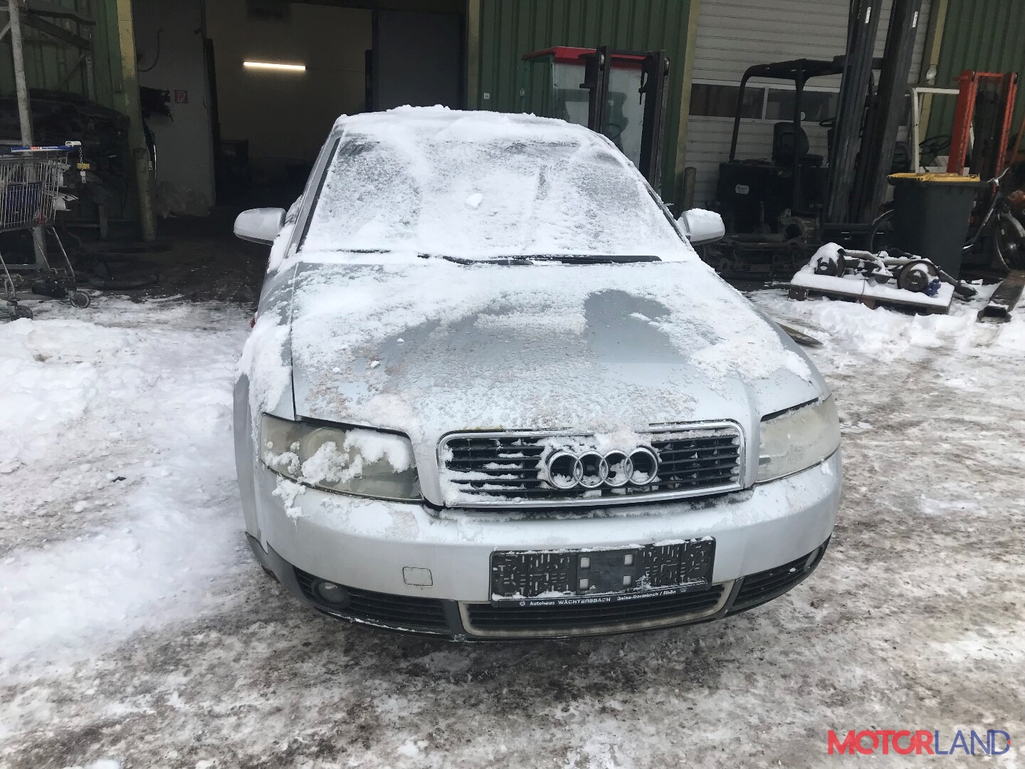 Недавно поступивший автомобиль Audi A4 (B6) 2000-2004 - разборочный номер  38087