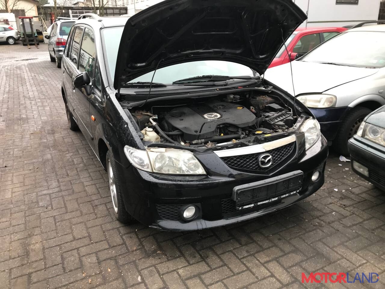 Недавно поступивший автомобиль Mazda Premacy 1999-2005 - разборочный номер  38100