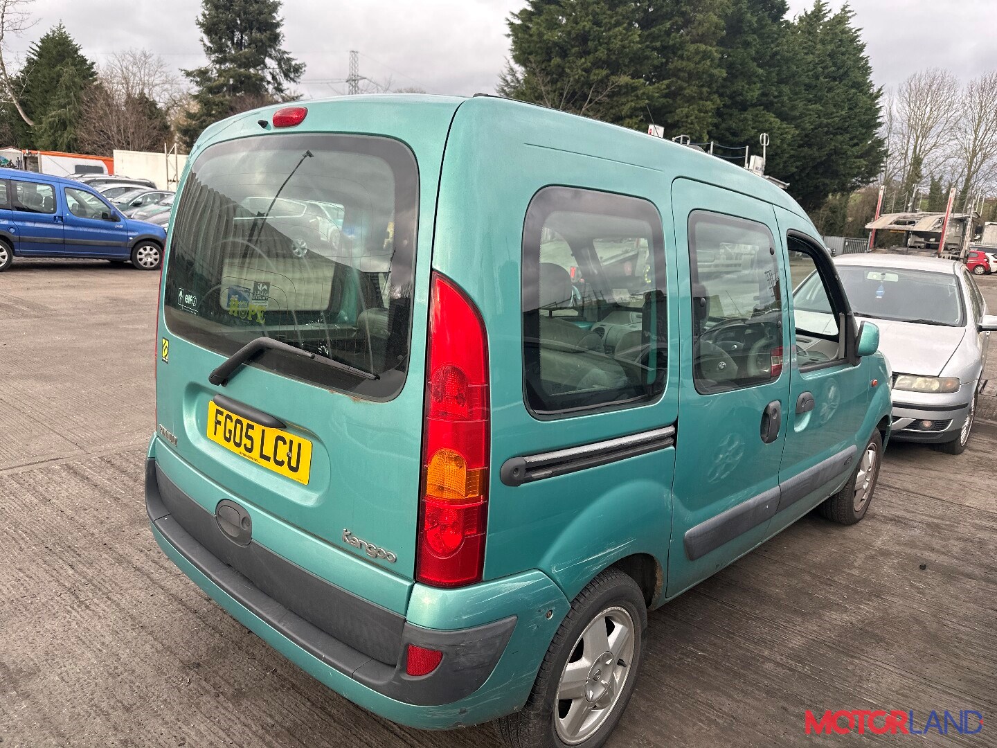 Недавно поступивший автомобиль Renault Kangoo 1998-2008 - разборочный номер  t39145