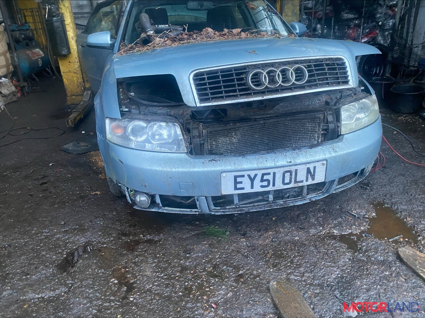 Недавно поступивший автомобиль Audi A4 (B6) 2000-2004 - разборочный номер  77589