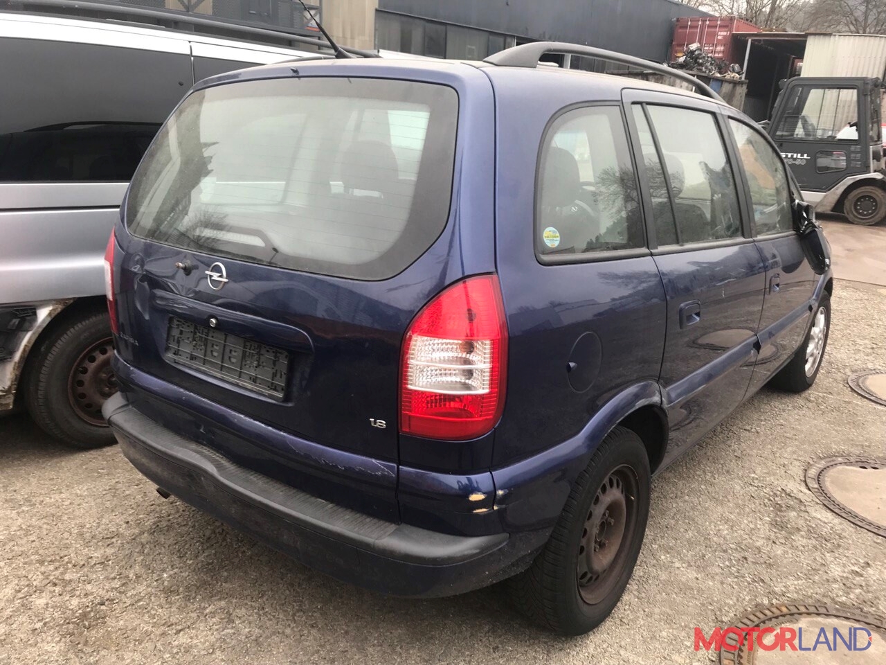 Недавно поступивший автомобиль Opel Zafira A 1999-2005 - разборочный номер  69930