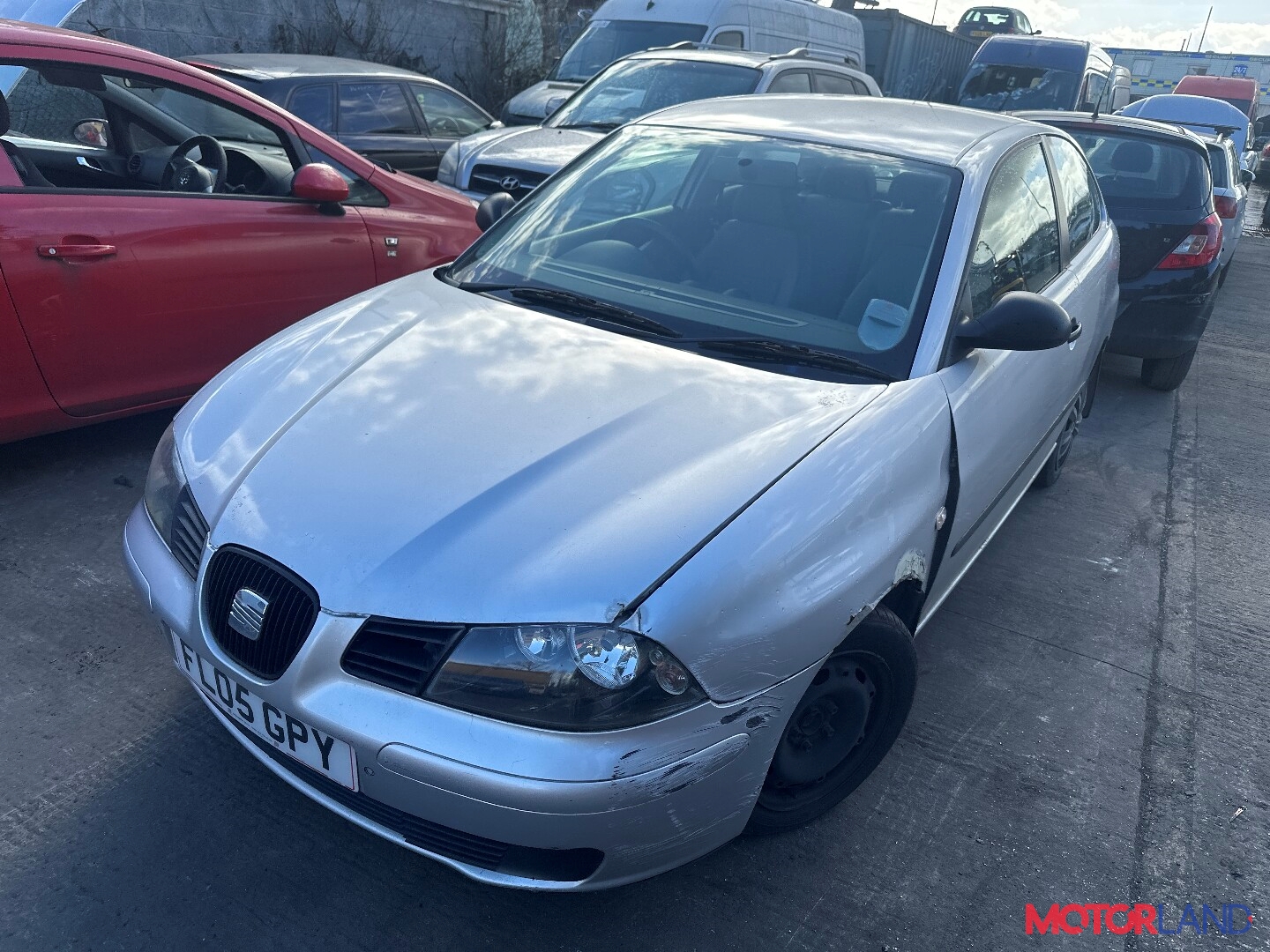 Недавно поступивший автомобиль Seat Ibiza 3 2001-2006 - разборочный номер  t40236