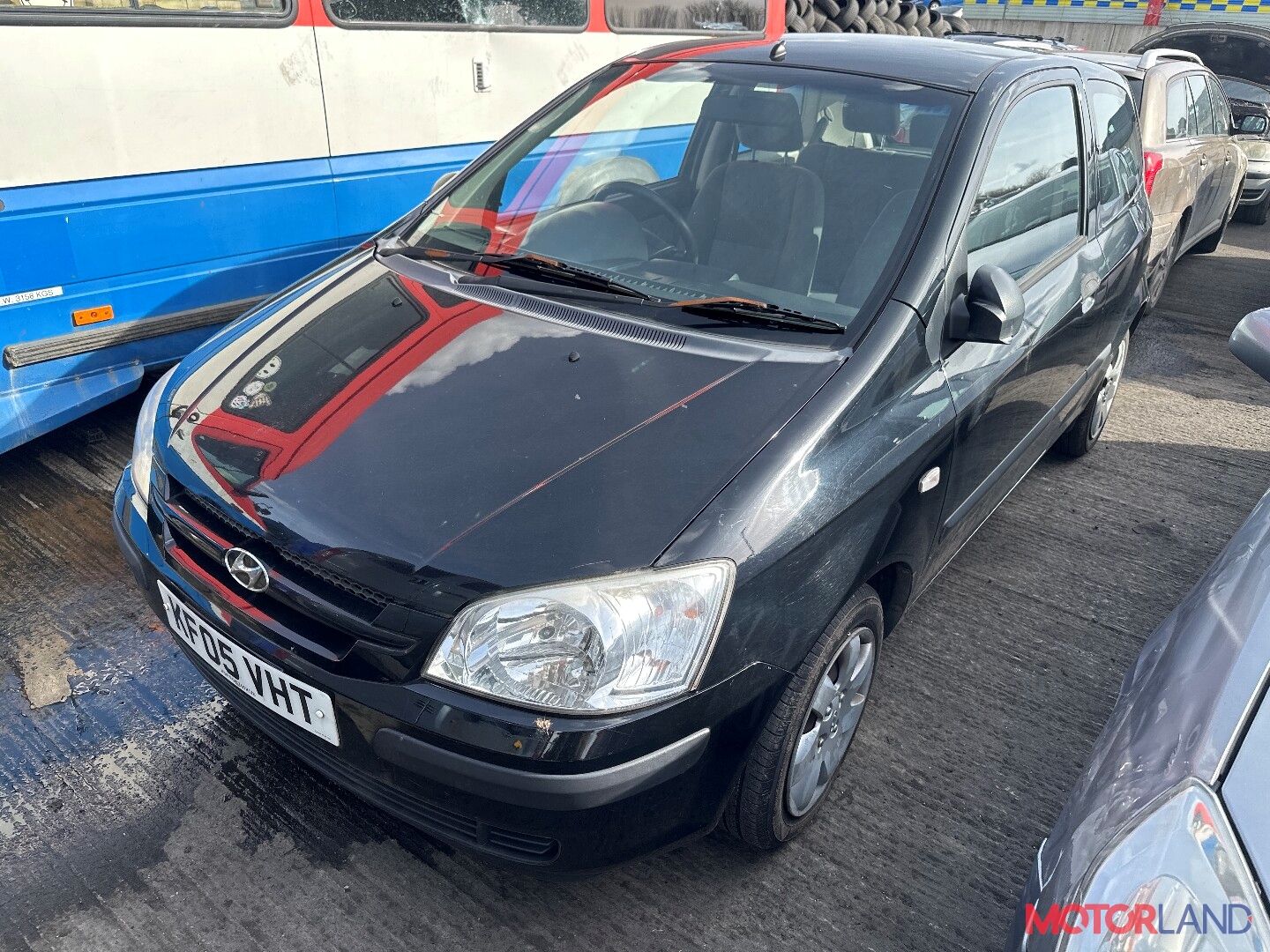 Недавно поступивший автомобиль Hyundai Getz - разборочный номер t40255