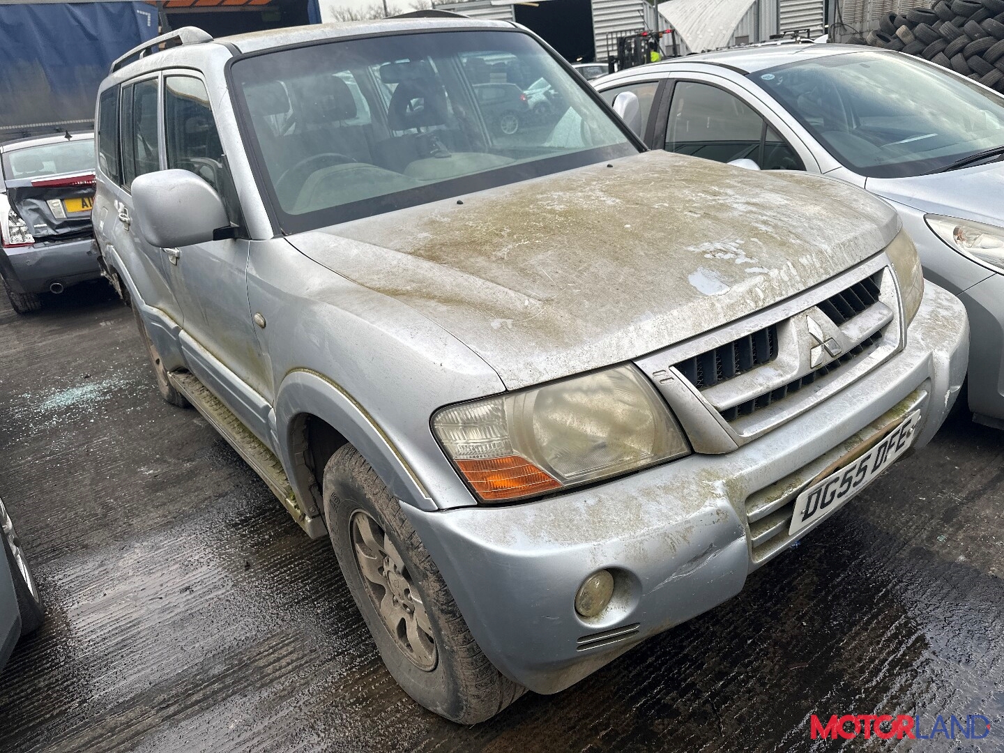 Недавно поступивший автомобиль Mitsubishi Pajero / Montero 2000-2006 -  разборочный номер t40350