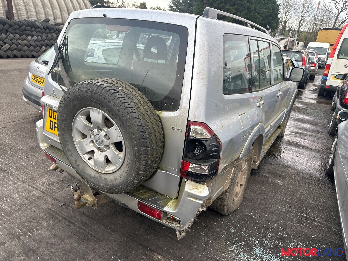 Недавно поступивший автомобиль Mitsubishi Pajero / Montero 2000-2006 -  разборочный номер t40350