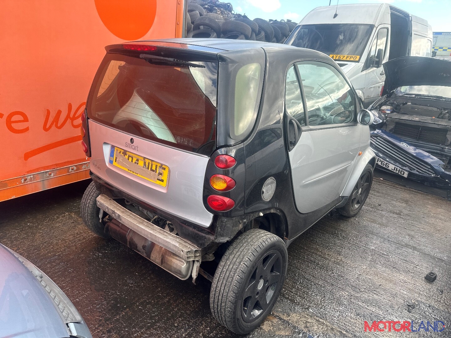 Недавно поступивший автомобиль Smart Fortwo 1998-2007 - разборочный номер  t40623