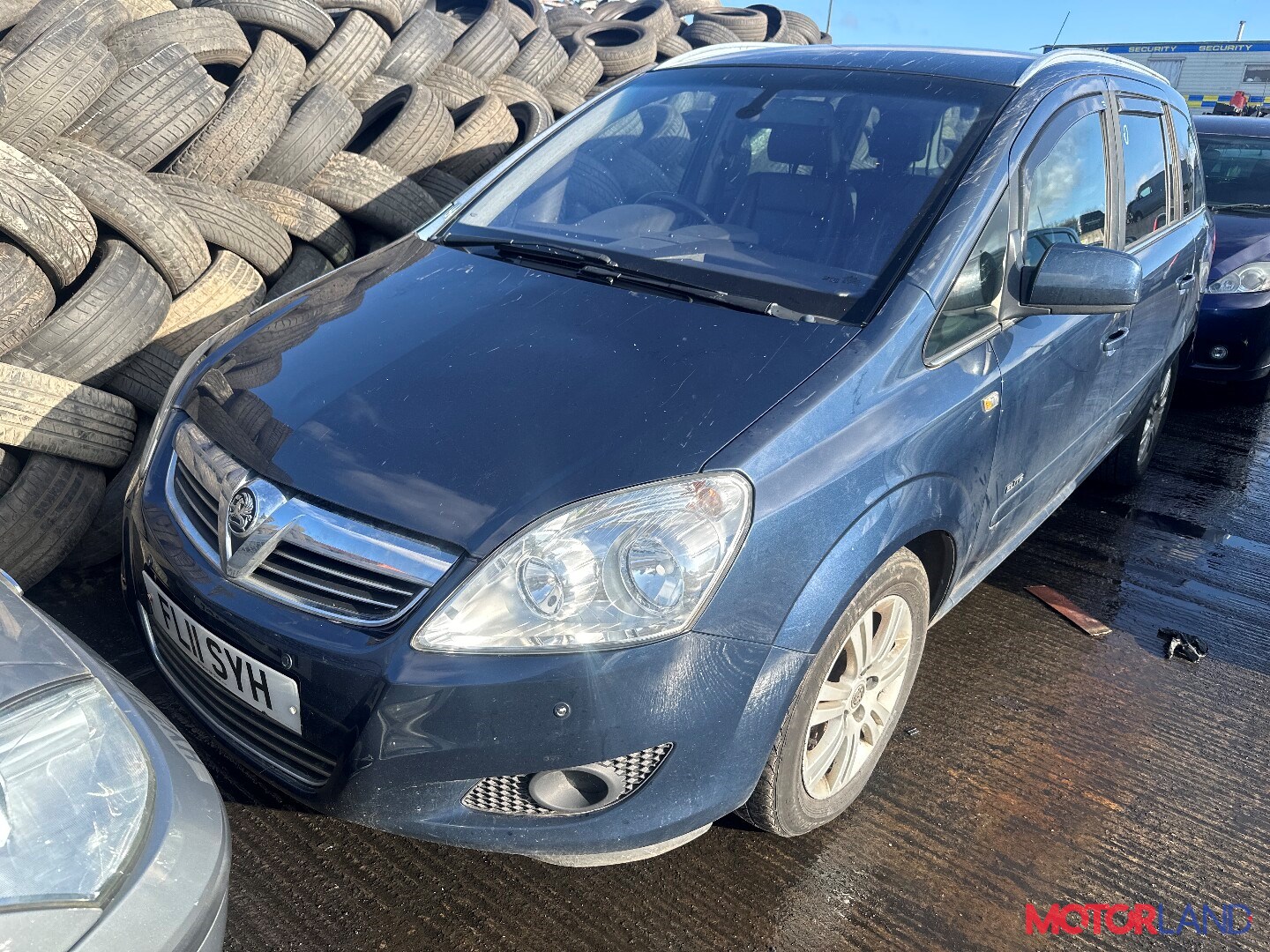 Недавно поступивший автомобиль Opel Zafira B 2005-2012 - разборочный номер  t40666