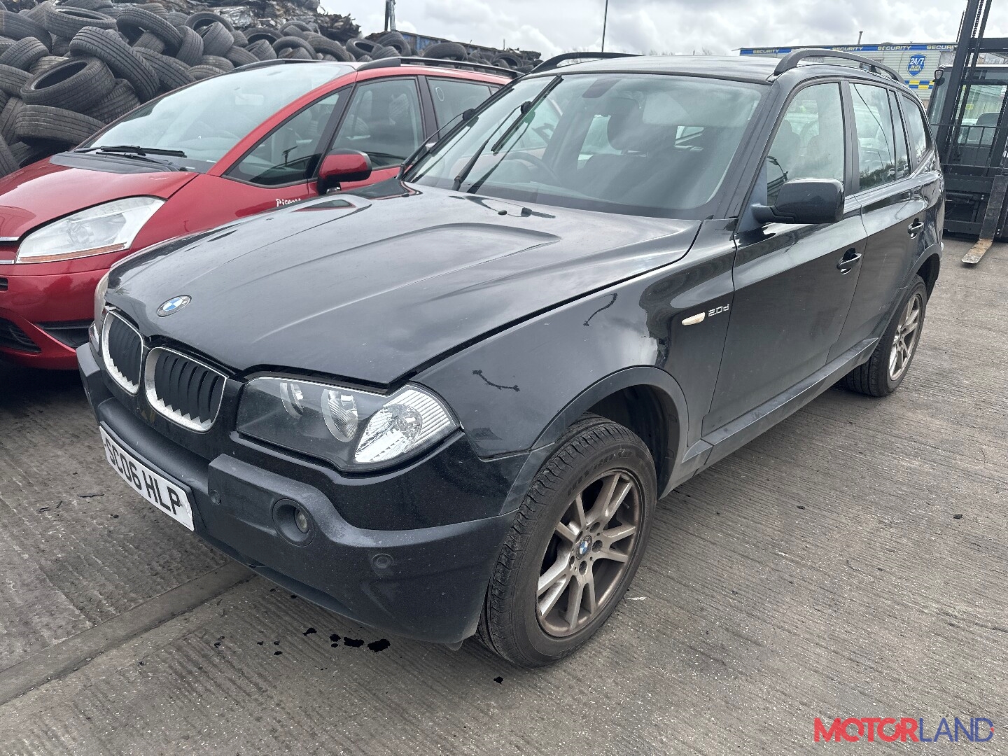 Недавно поступивший автомобиль BMW X3 E83 2004-2010 - разборочный номер  t40882