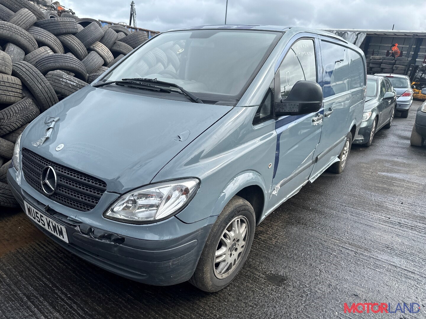 Недавно поступивший автомобиль Mercedes Vito W639 2004-2013 - разборочный  номер t40872