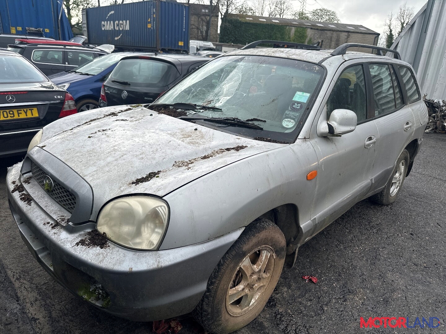 Недавно поступивший автомобиль Hyundai Santa Fe 2000-2005 - разборочный  номер t40886