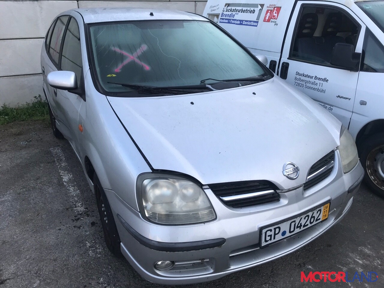 Недавно поступивший автомобиль Nissan Almera Tino - разборочный номер 610008